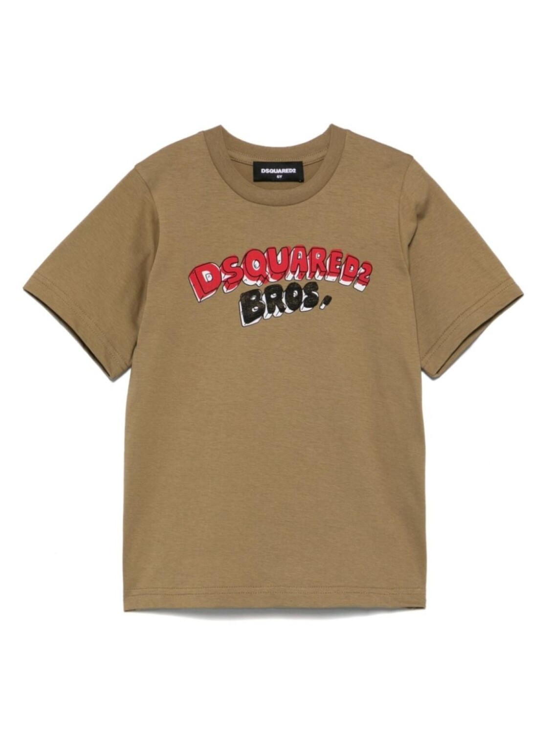 

Dsquared2 Kids футболка с логотипом DSQUARED2 KIDS, коричневый