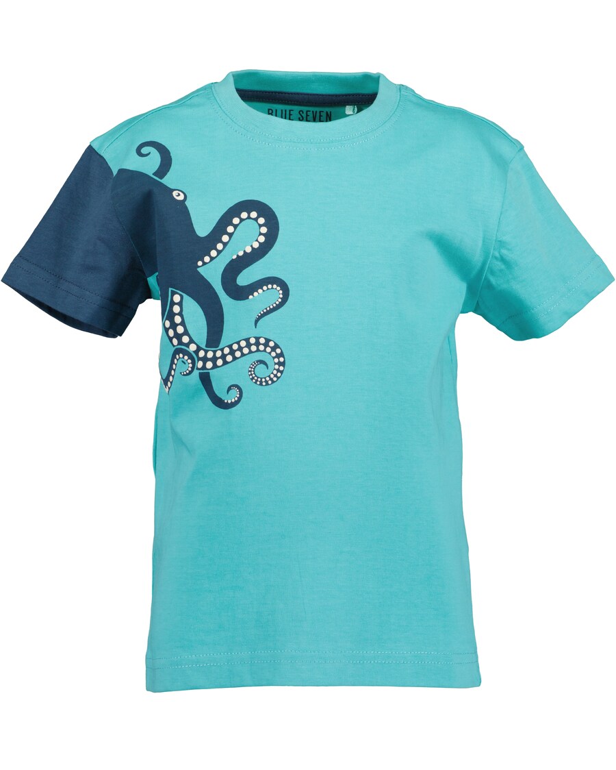 

Рубашка BLUE SEVEN, цвет Navy/Aqua