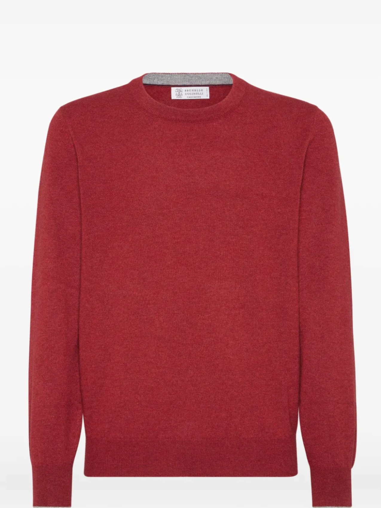 

Brunello Cucinelli кашемировый свитер, красный