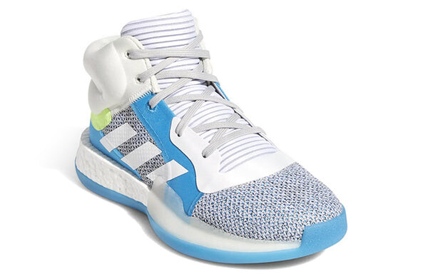 Кроссовки Marquee Boost J Adidas, синий — фото 3