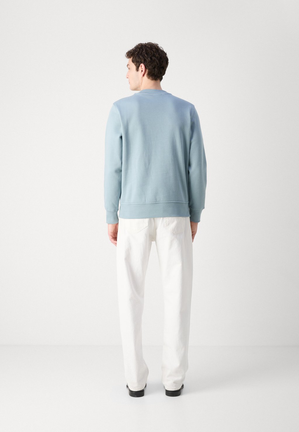 

Толстовка MINIMAL LOGO CREW NECK Calvin Klein Jeans, сине-серый