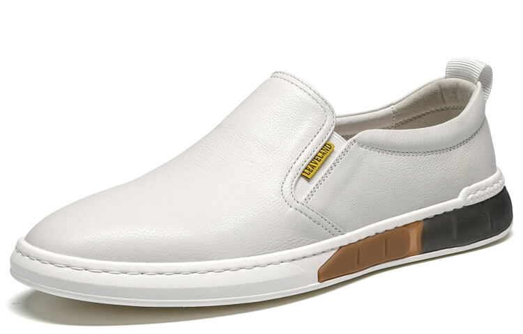 Туфли мужские Men"s Casual Men Low-Top Leaveland, белый — фото 2