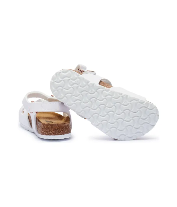 Сандалии из кожи Рио Narrow fit Birkenstock, белый — фото 4