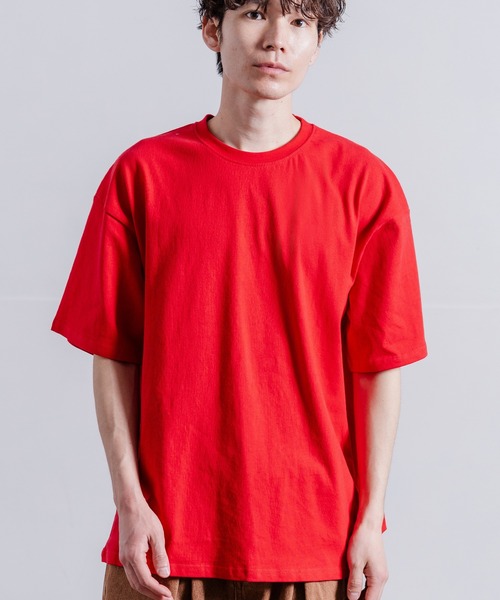 

Футболка с боковым кроем, короткий рукав SIDEWAY STANCE, красный