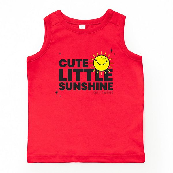 

Футболка Smileyworld cute little sunshine youth The Juniper Shop, Red