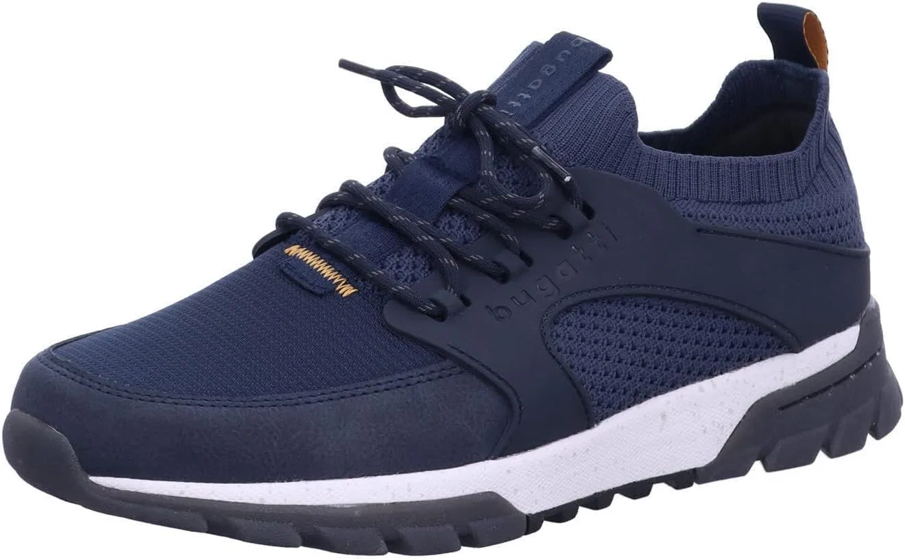 Туфли-лоферы bugatti Mens Casual, темно-синий