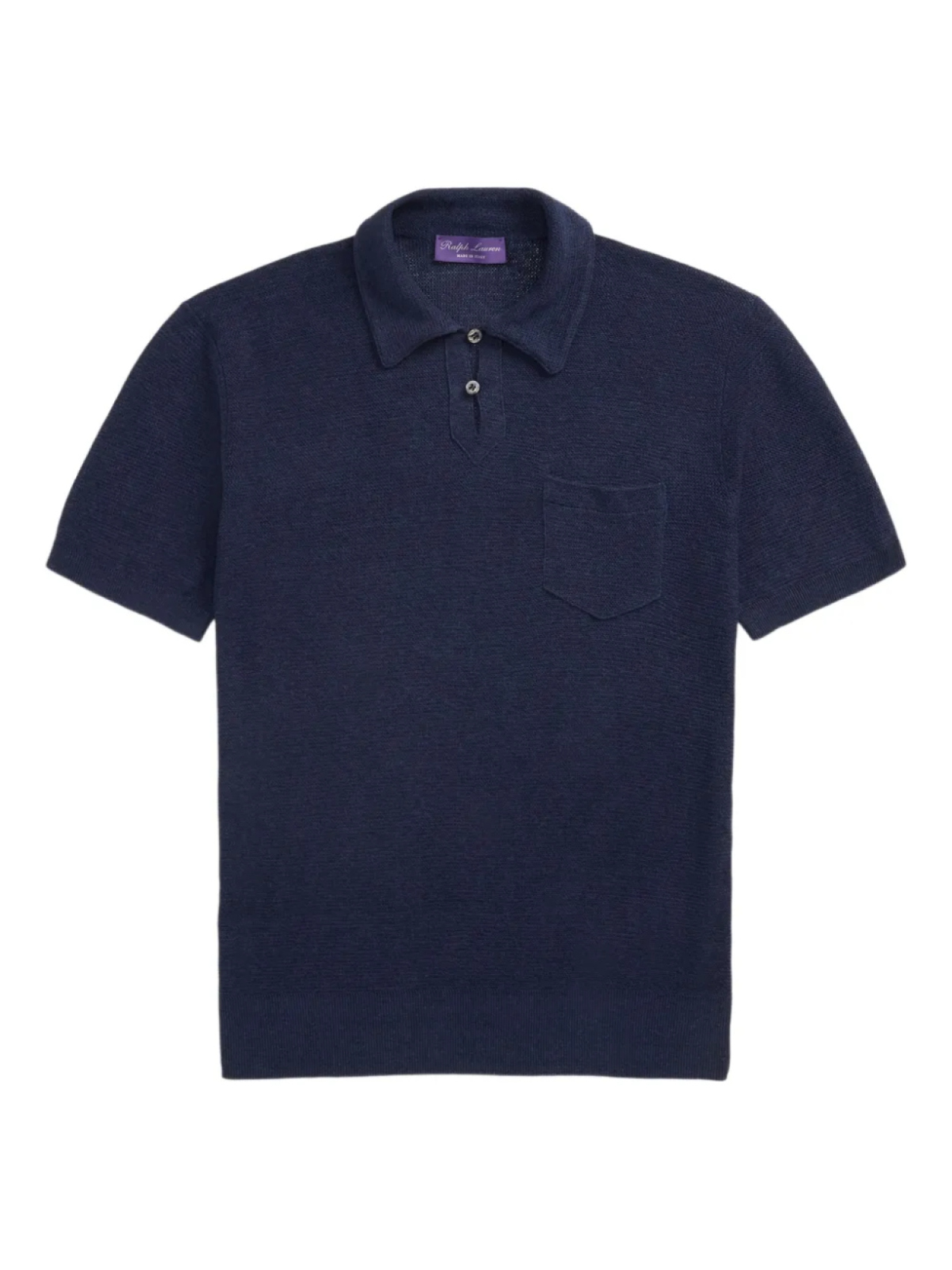 

Трикотажная рубашка поло Ralph Lauren Purple Label, синий