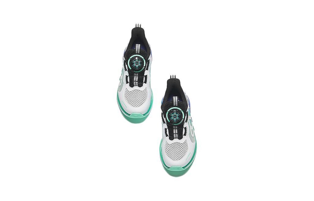 Детские кроссовки PS Low-top Celadon Green Anta Kids, зеленый — фото 4