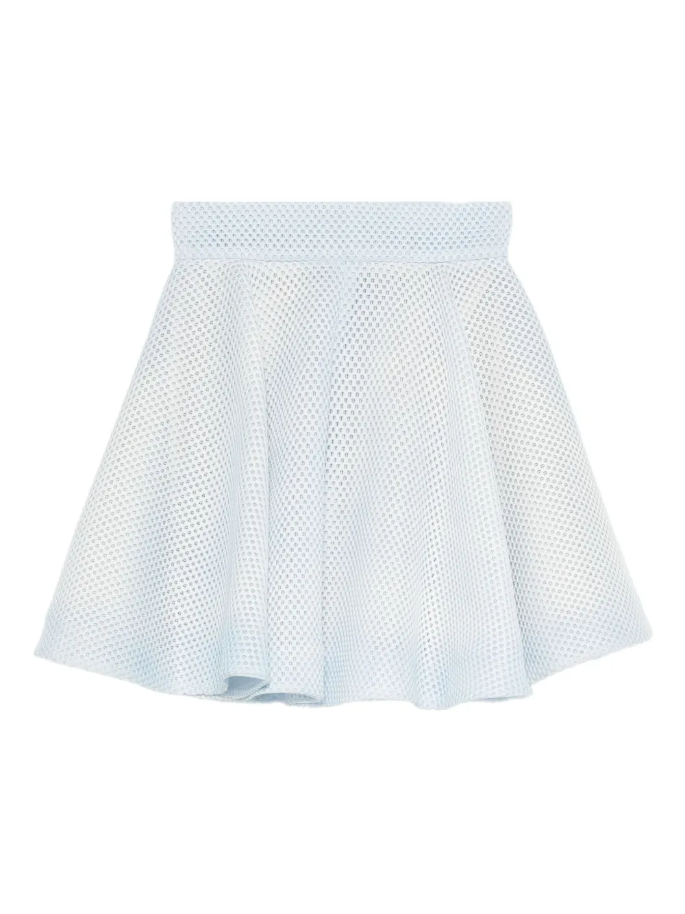 

Расклешенная сетчатая юбка Gemy Maalouf, синий