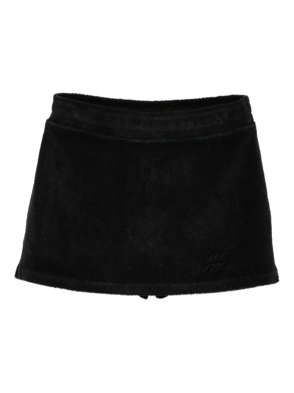 

Юбка мини с логотипом Alexander Wang, серый