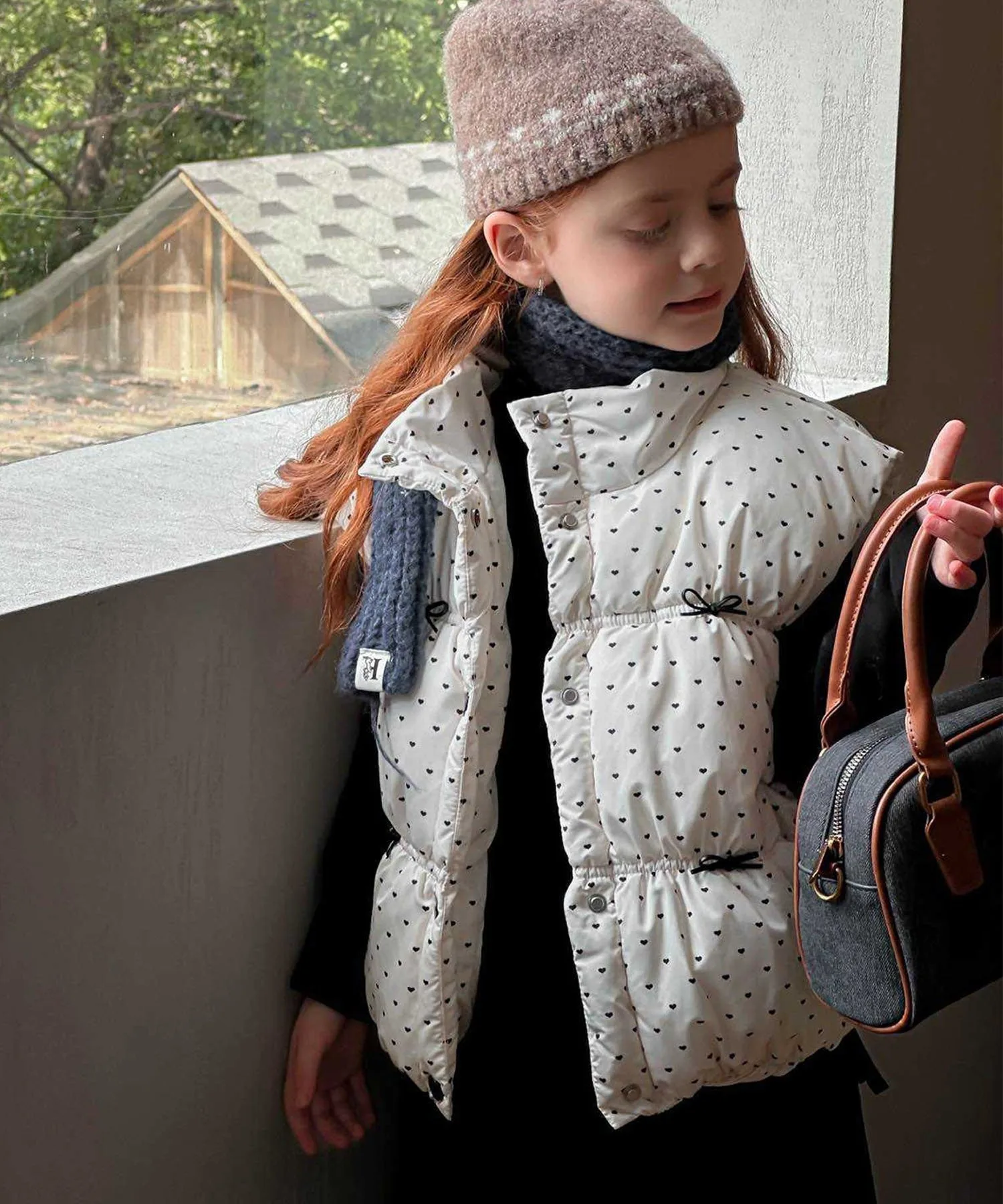 Мягкий жилет Aimoha Kids, off white — фото 2