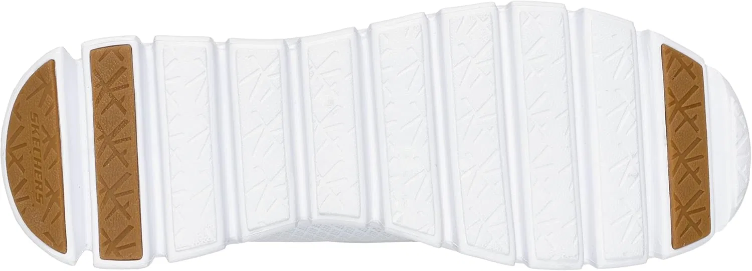 Мужские кроссовки Skechers Glide-Step Noxus Hands Free без шнурков, White Opulent Garden — фото 2