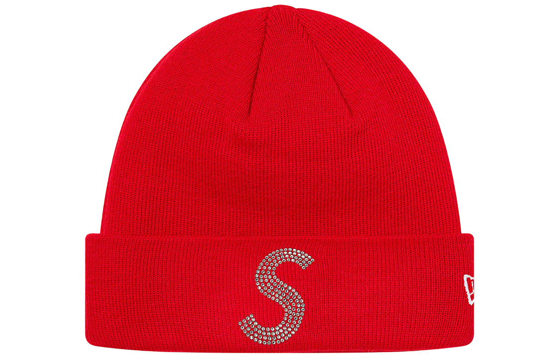 

Supreme Шапка-бини New Era с кристаллами Swarovski, Red