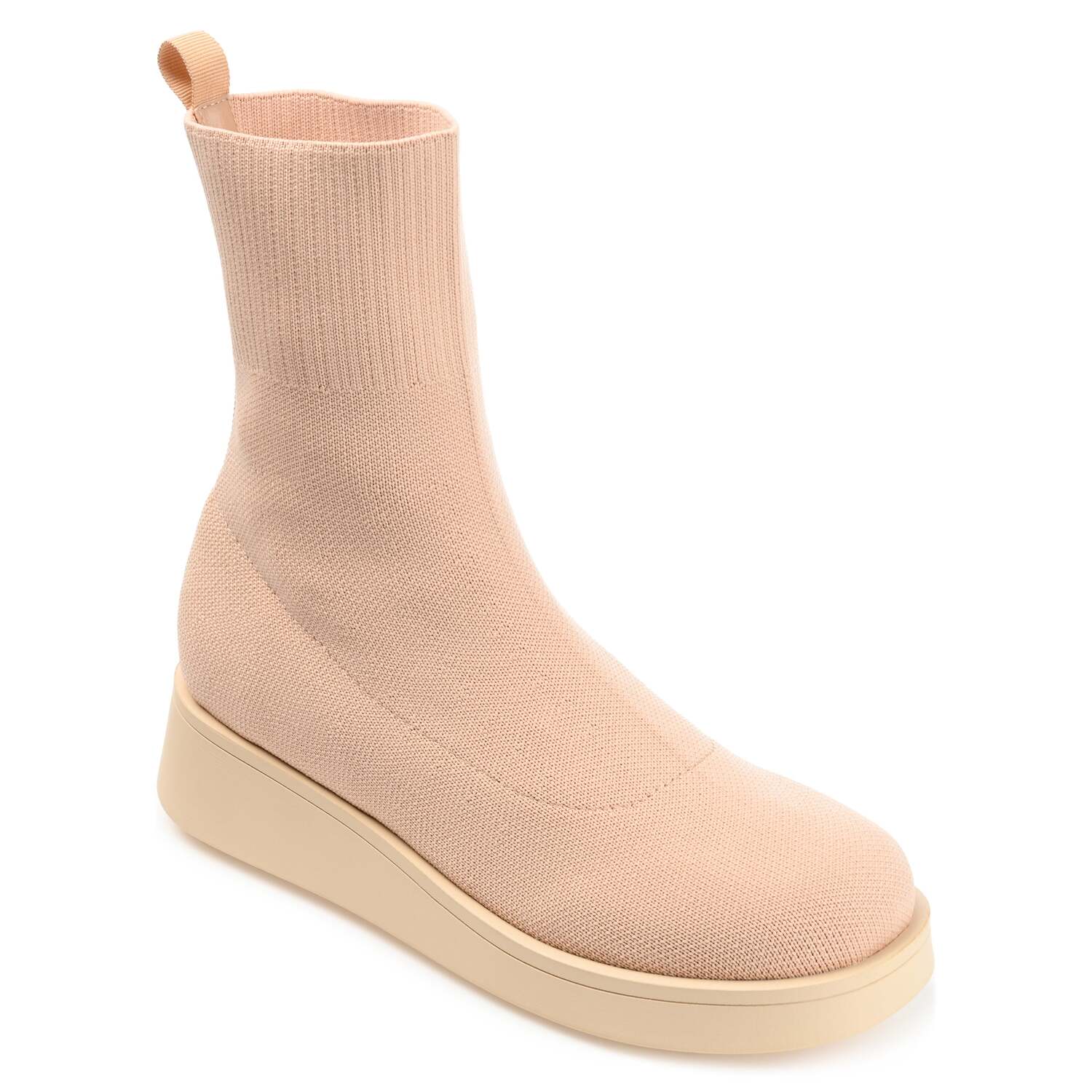 Journee Collection Женские сапоги-чулки Ebby с комфортной пеной, Tan