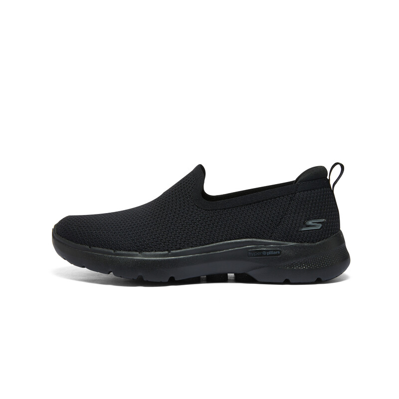 

Кроссовки женские с низким верхом, черные Skechers