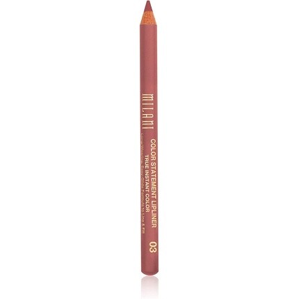 

Milani Color Statement Lipliner Nude, 0,04 унции, не подвергающийся жестокому обращению карандаш для губ для придания формы и наполнения губ