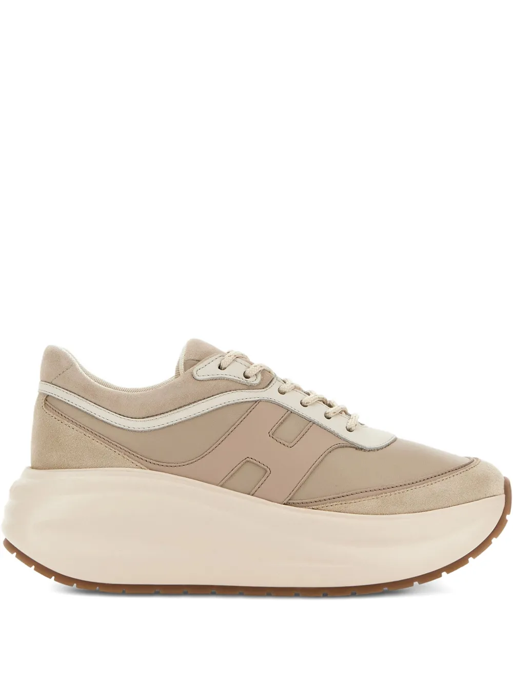 Кроссовки H696 Chunky Runner Hogan, нейтральный