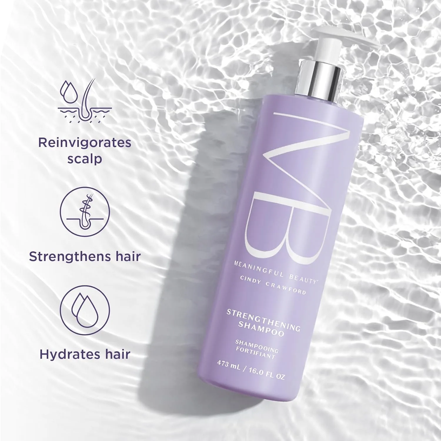 Шампунь Meaningful Beauty Deluxe Age-Proof Haircare System Full Size - Питает кожу головы, делает волосы гуще и крепче. — фото 2