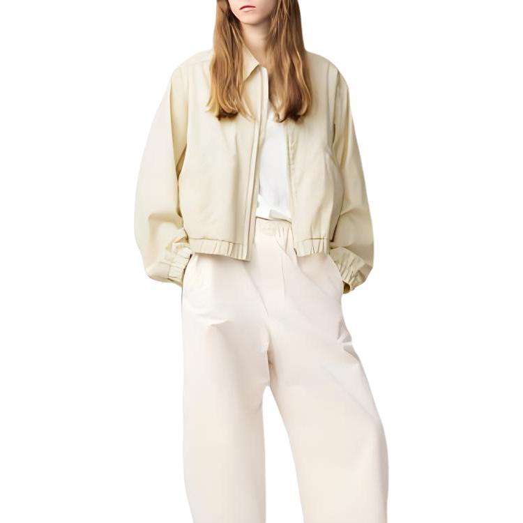 UNIQLO Куртка женская светло-бежевая, Light Beige — фото 3