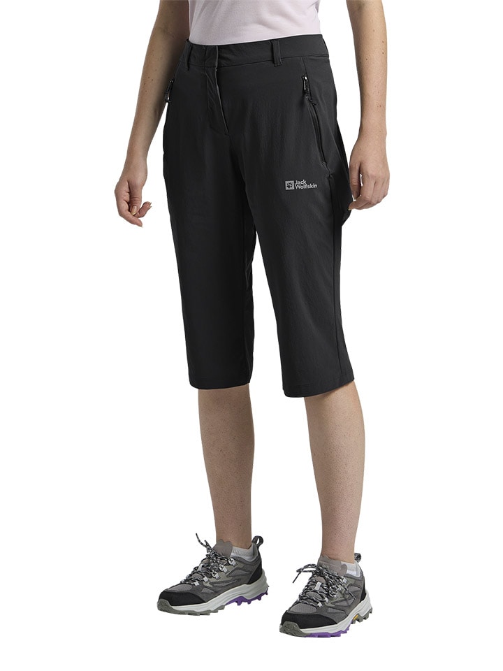 

Спортивные брюки Hikeout Jack Wolfskin, черный