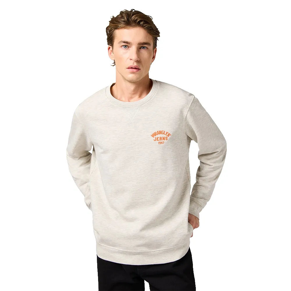 

Толстовка Wrangler Small Logo, белый