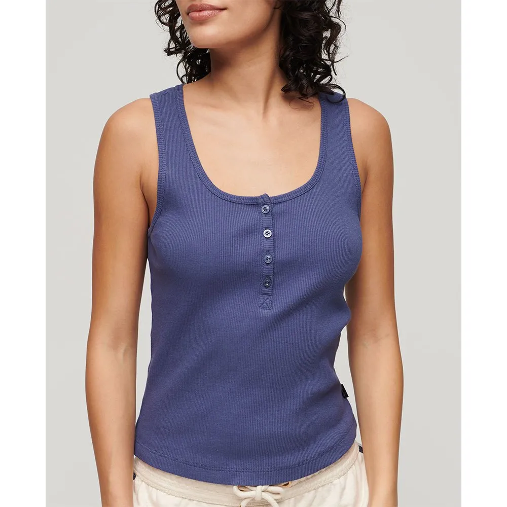 Рубашка Superdry Essential Button Down, фиолетовый