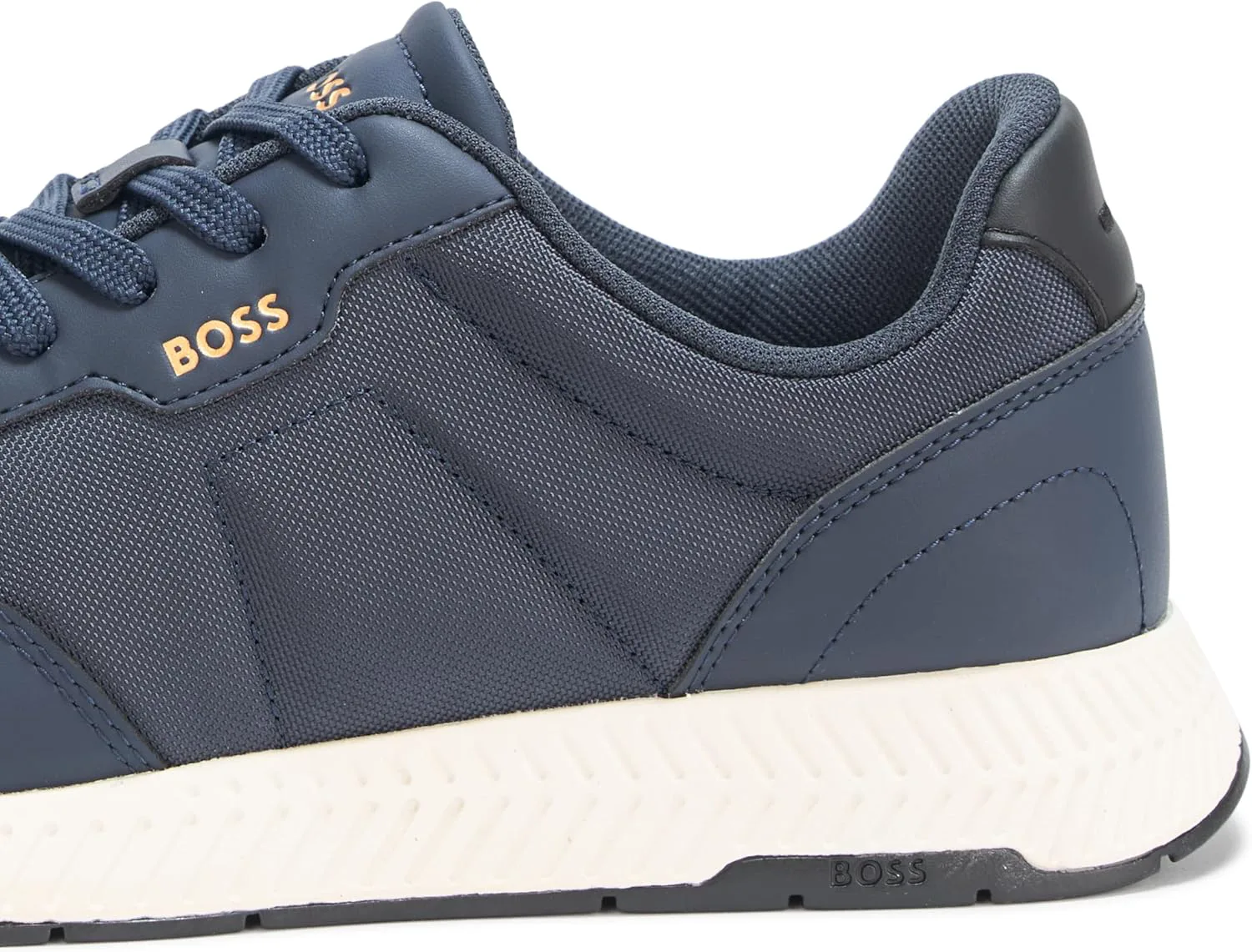 Мужские кроссовки BOSS Essential с низким профилем, темно-синий — фото 3