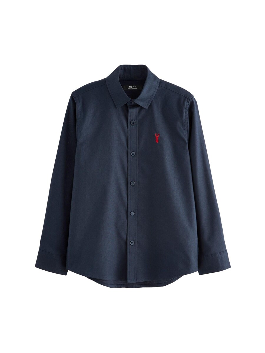 

Рубашка на пуговицах Next Regular fit Button Up Shirt, темно-синий