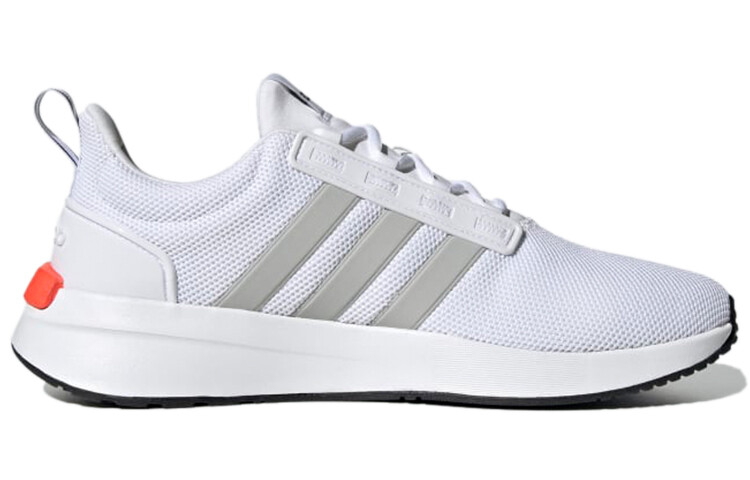Кроссовки мужские Racer TR21 с низким верхом, белые/серые/оранжевые Adidas Neo — фото 2