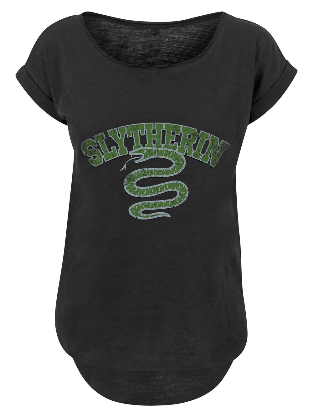 

Рубашка F4NT4STIC Harry Potter Slytherin Sport Wappen, черный