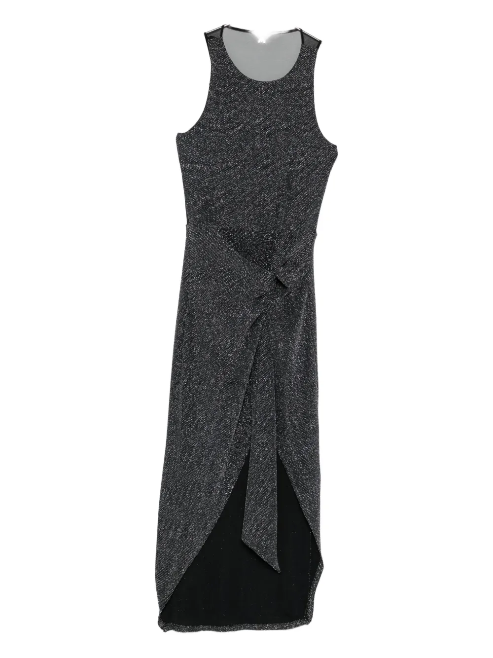 

Драпированное миди-платье Patrizia Pepe, черный