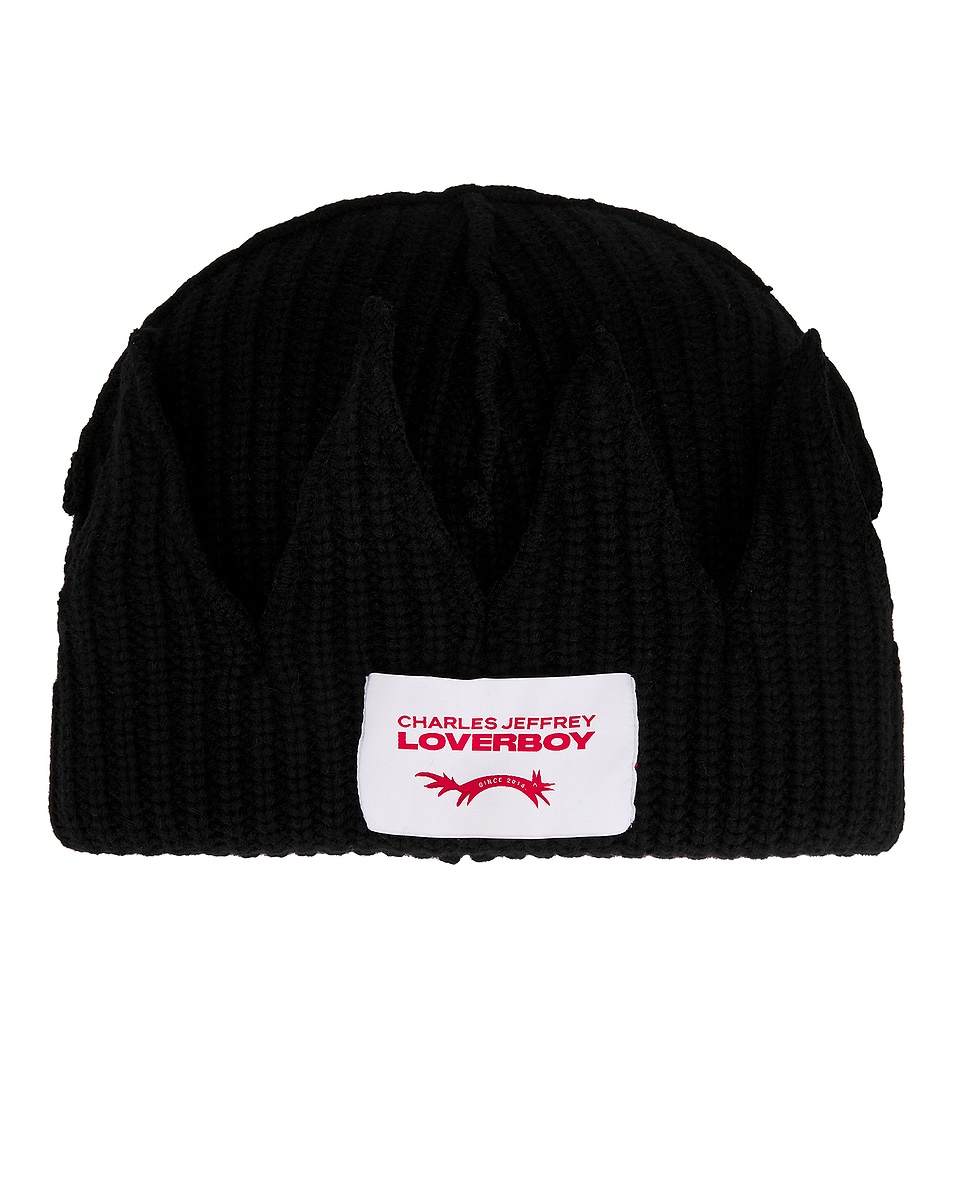 

Chunky Crown Шапка Beanie Charles Jeffrey Loverboy, Black