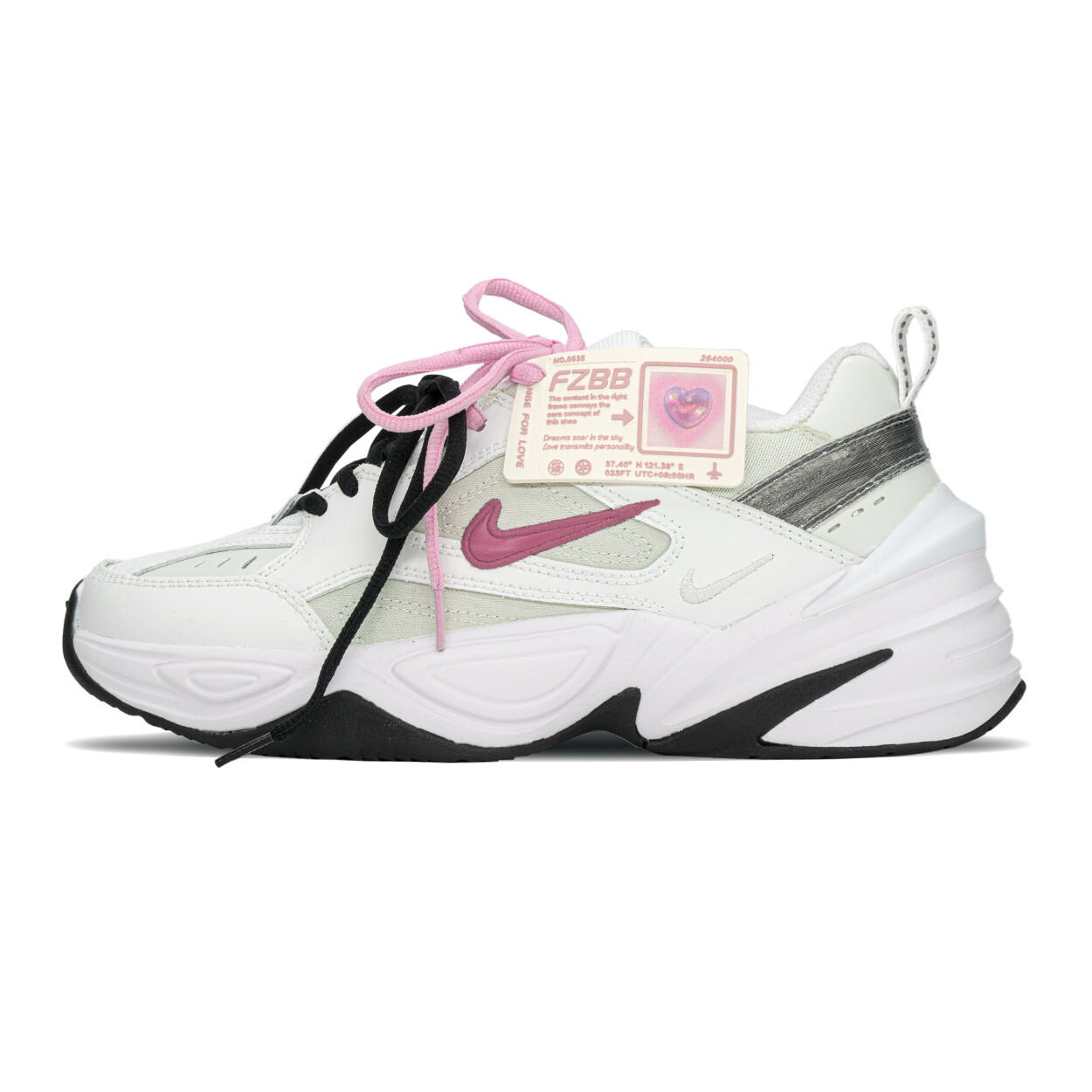 

Кроссовки Nike M2K Chunky Sneakers Women's Low-top White/pink, белый