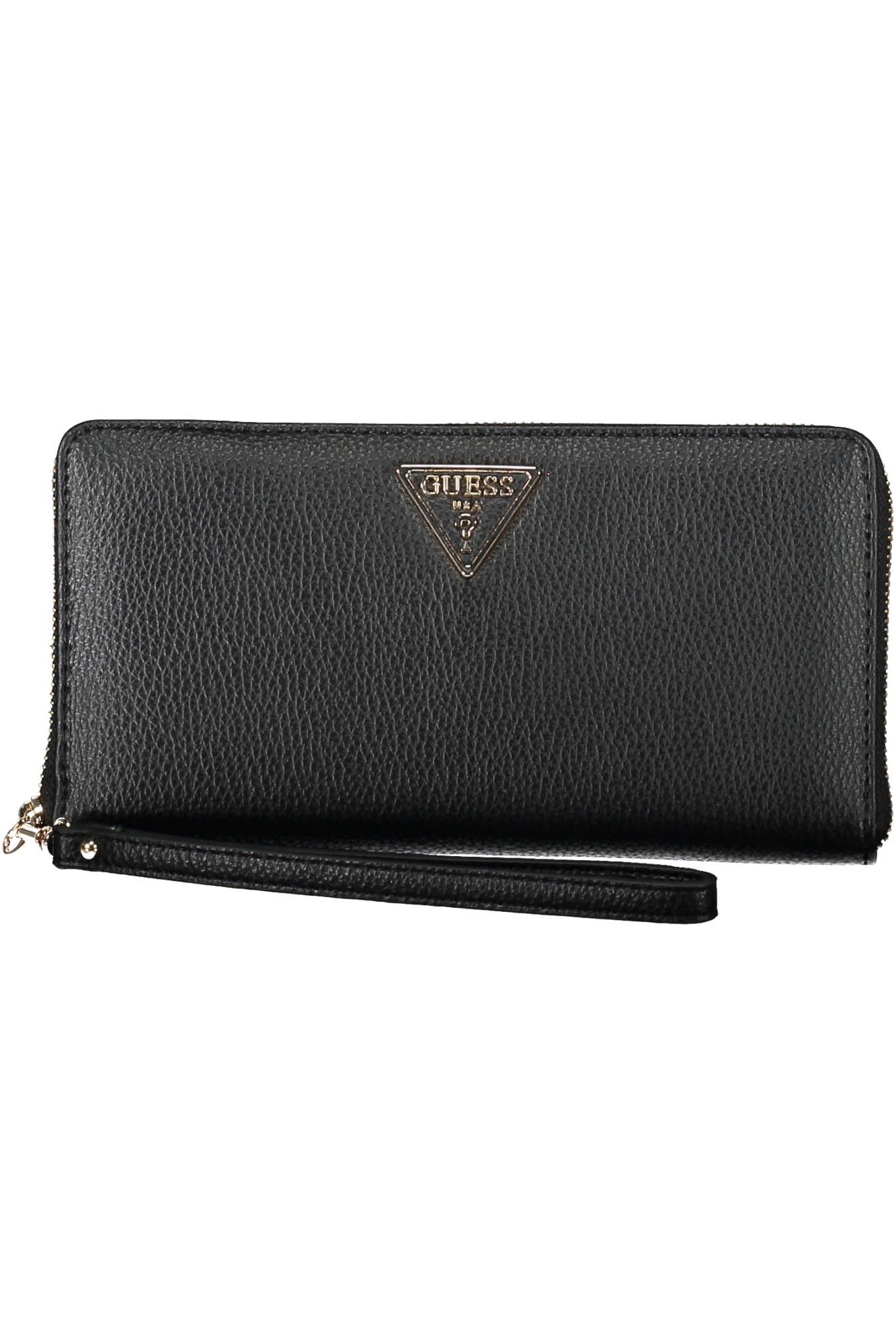 

Черный женский кошелек из полиуретана Guess Shoes