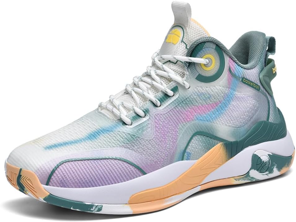 

Мужская обувь JUCAILAO Ботинки повседневные Кроссовки Для ходьбы Баскетбольные Кроссовки Для бега, зеленый