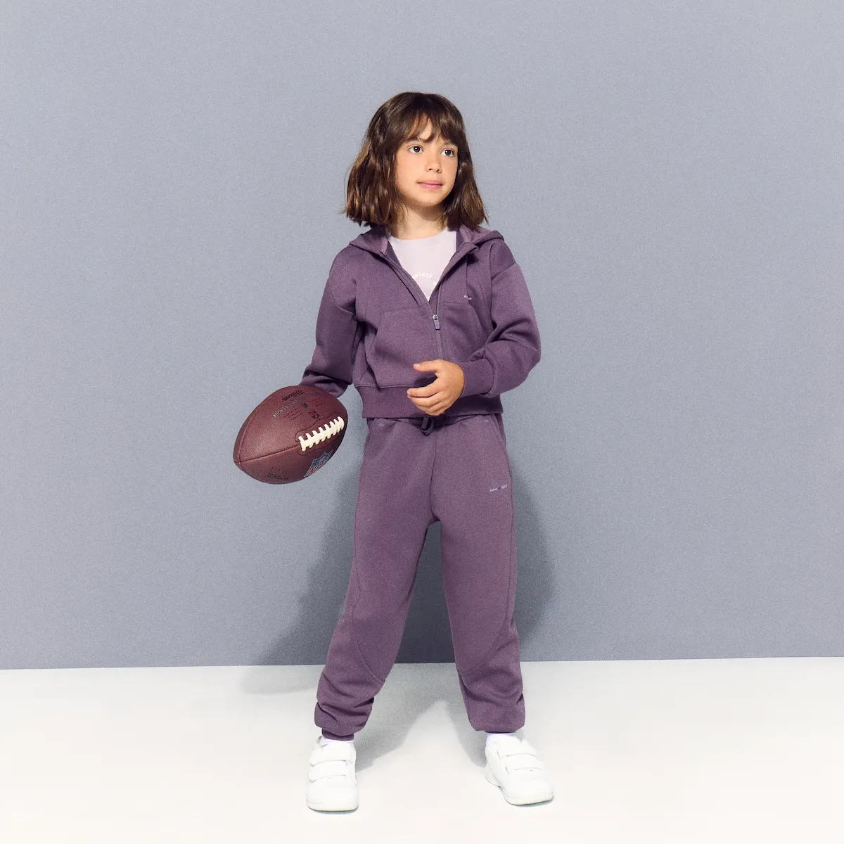 

Брюки длинные из вискозы спортивного стиля для девочек Boomerang, розовый