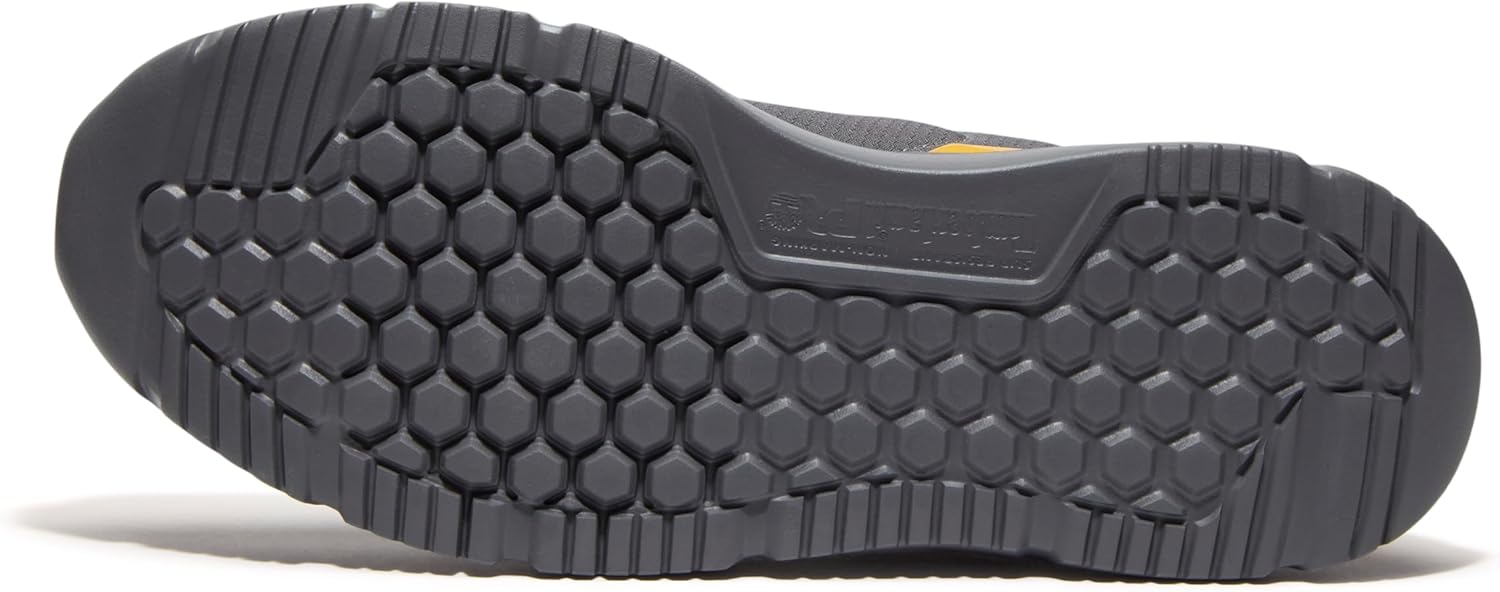 Timberland PRO мужские ботинки Intercept Mid Steel Safety Toe, Dark Grey/Yellow — фото 4