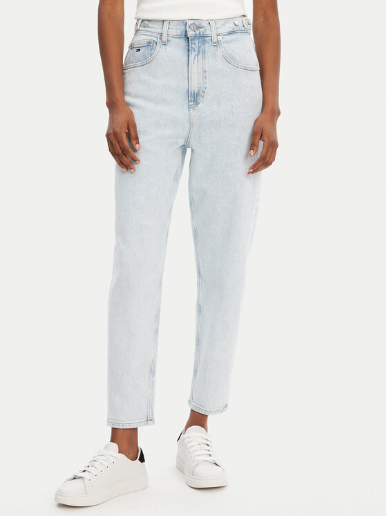 

Джинсы mom fit DW0DW20496 Tommy Jeans, синий