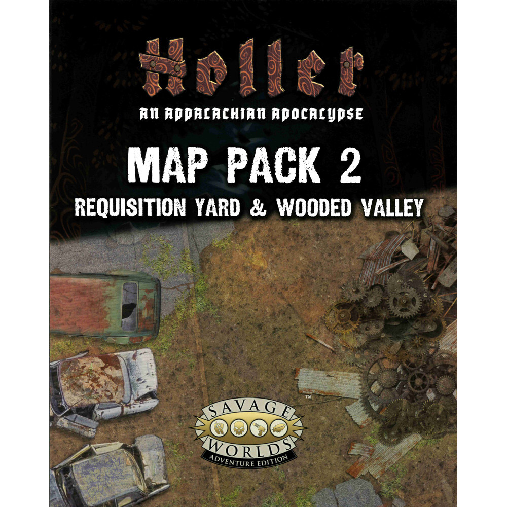 

Ролевая игра Pinnacle Entertainment Group Holler RPG: An Appalachian Apocalypse - Map Pack #2 Requisition Yard & Wooded Valley