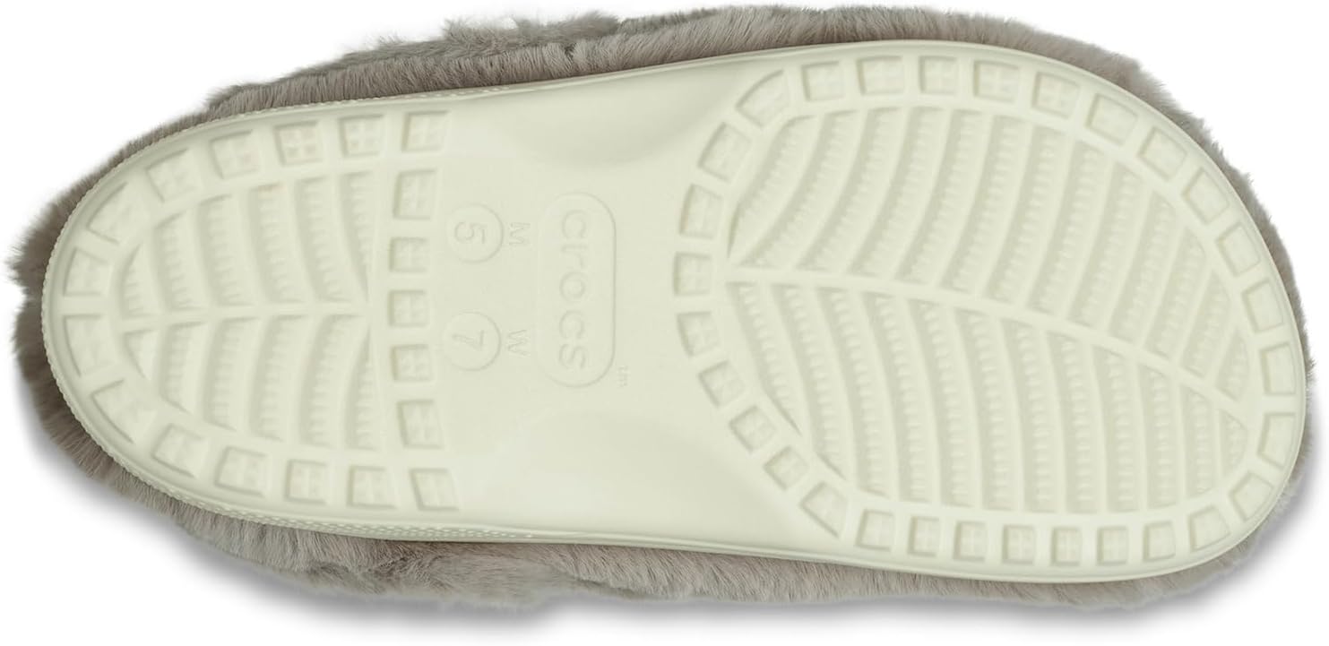Сабо унисекс для взрослых Classic Unforgettable с подкладкой, пушистые тапочки Crocs, Mushroom — фото 3