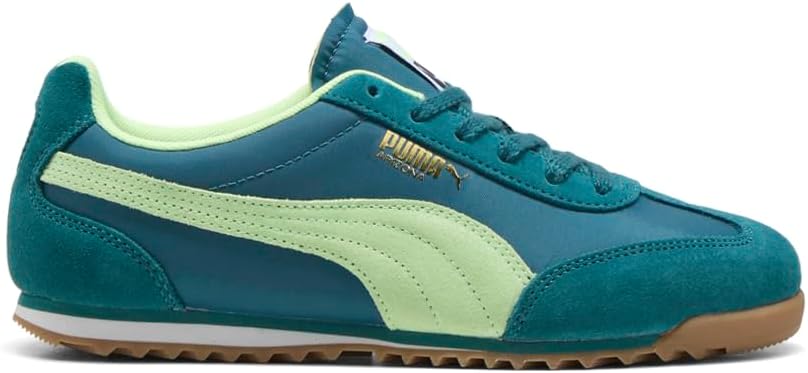 

Мужские кроссовки PUMA Arizona из нейлона на шнуровке - повседневные, зеленые