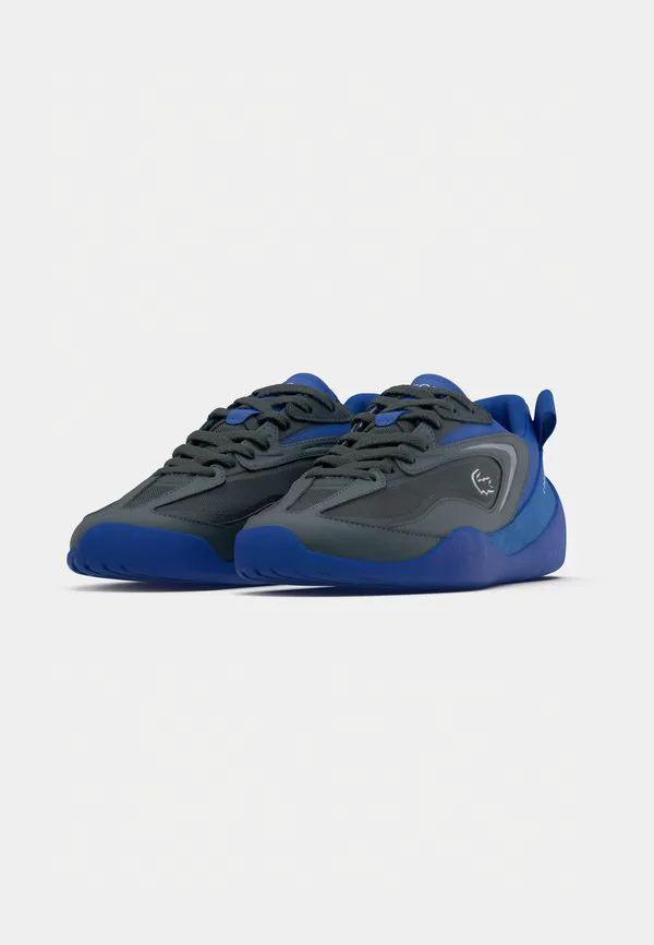 Низкие кроссовки side low 126 Lacoste, Dark Grey/Blue — фото 3