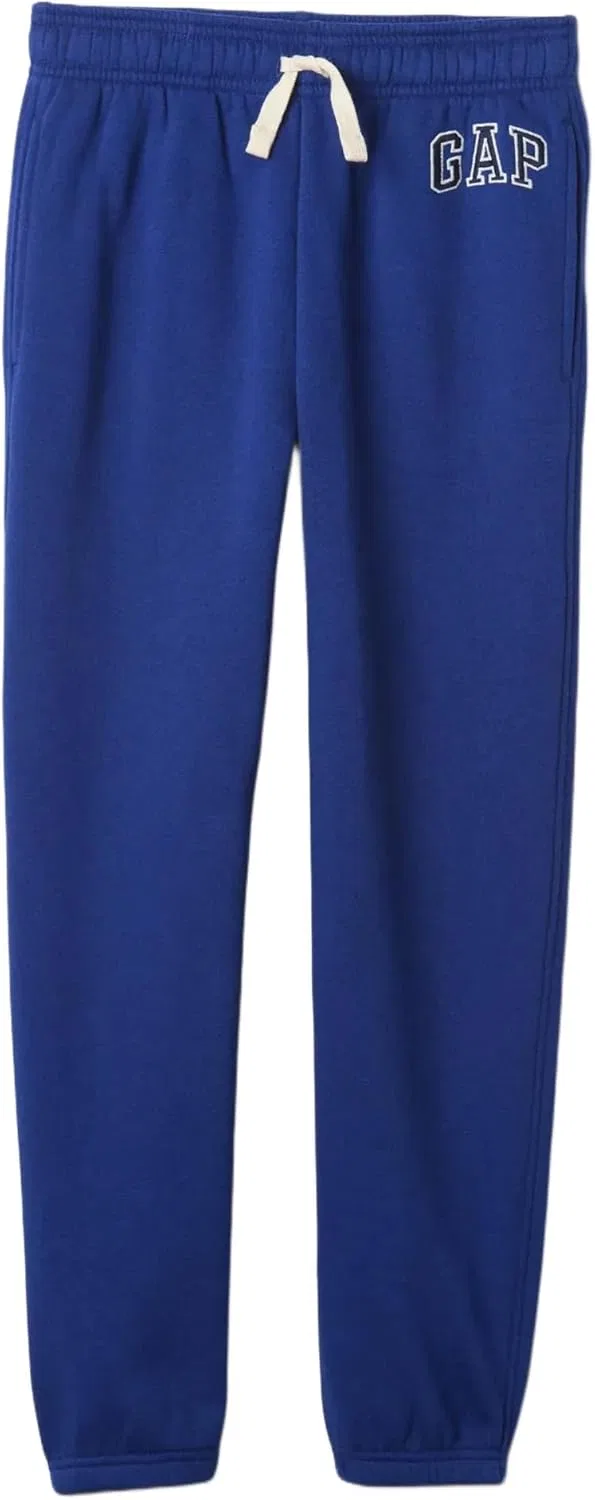 Спортивные брюки-джоггеры Gap Boys Heritage Logo Pull-on, Bellwether Blue 193943