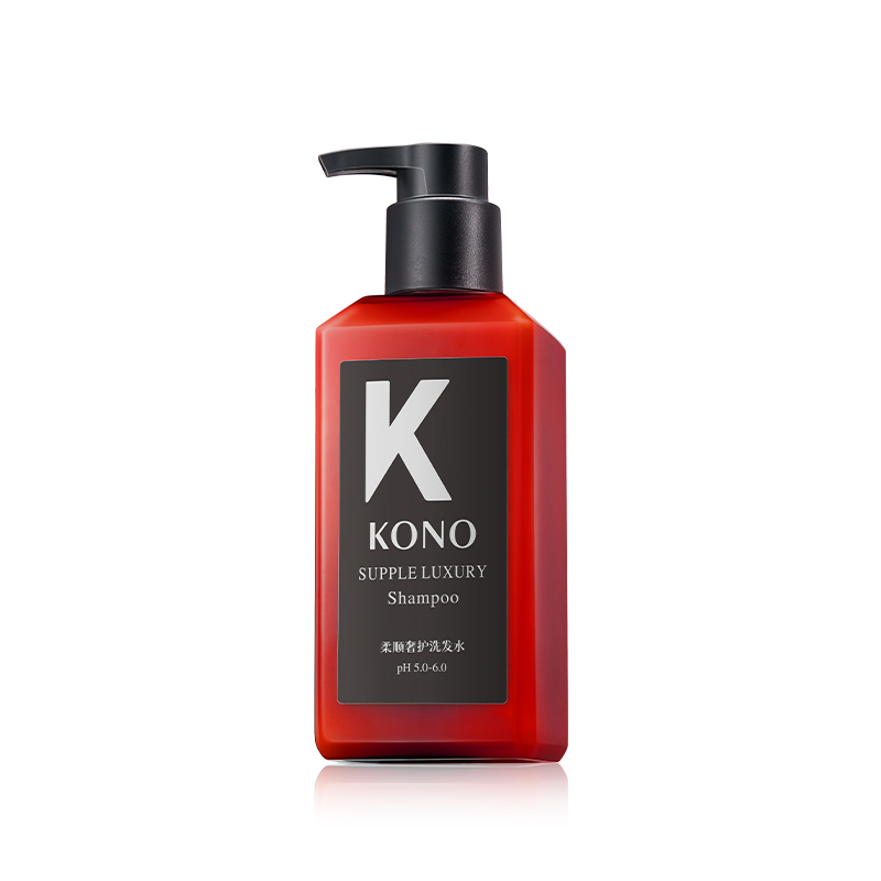 KONO Шампунь new salon collection luxurious care haute couture black logo mini k против перхоти и для контроля жира 500мл — фото 4