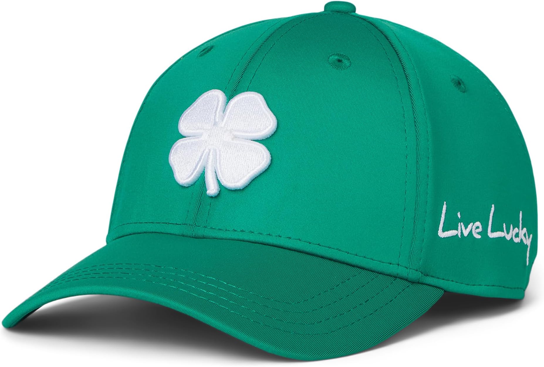

Бейсболка Black Clover Unisex Premium Clover 58 Hat, Kelly Green Hat/3d White Clover