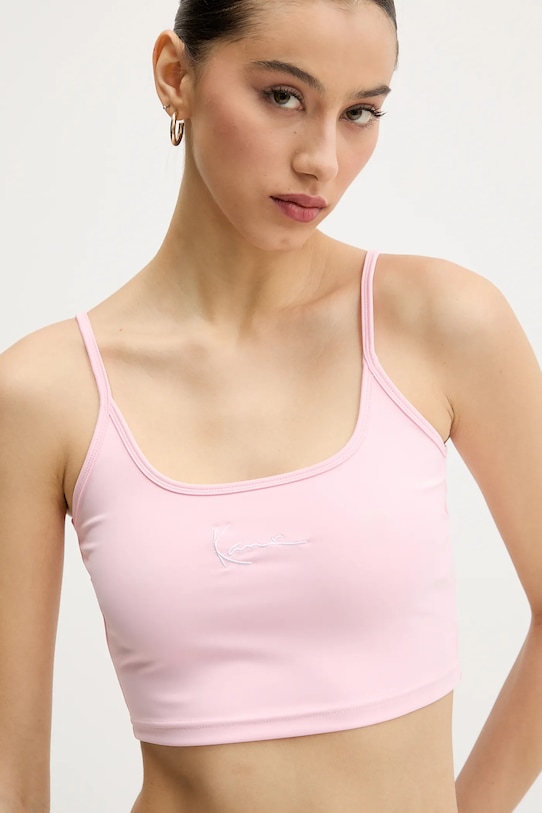 

Топ Karl Kani, розовый