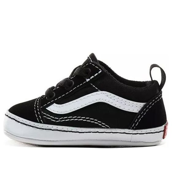 

Кроссовки old skool crib 'black white' Vans, черный