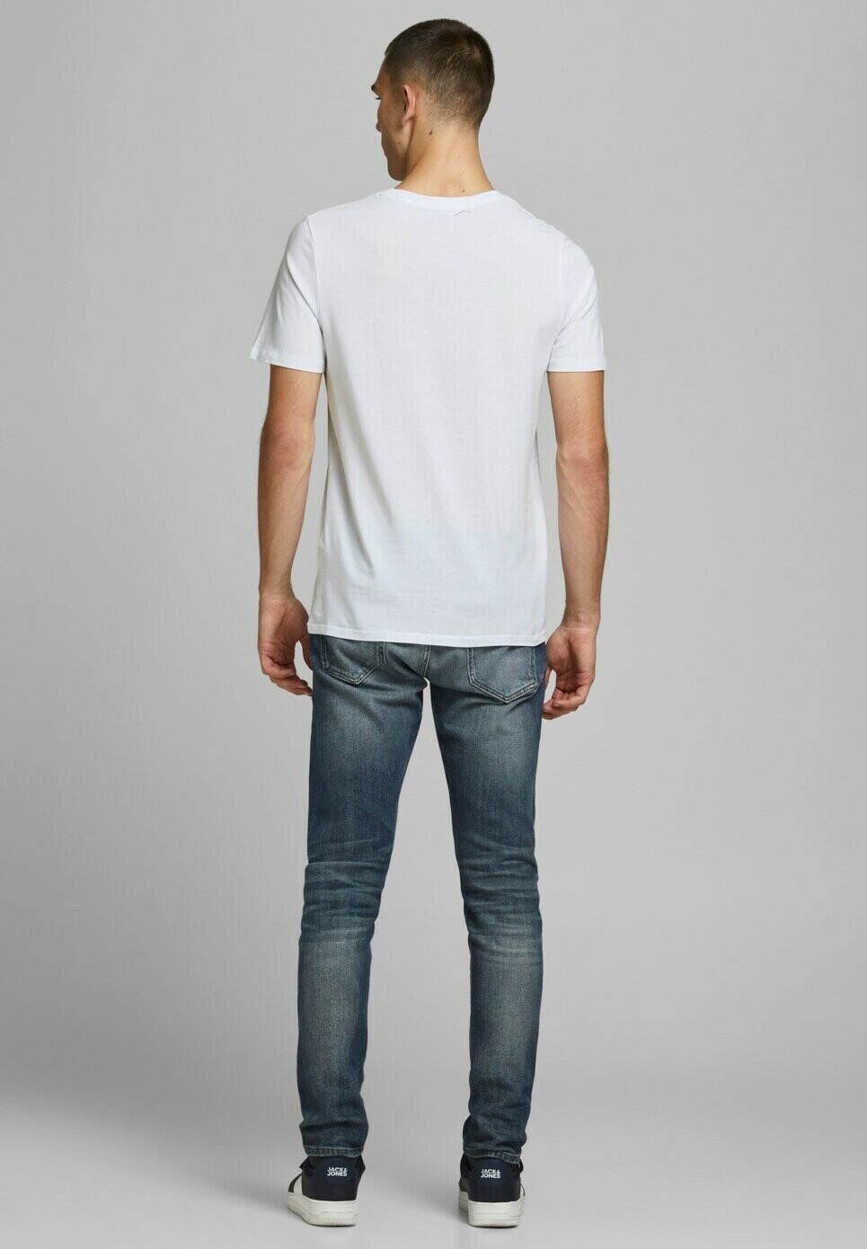 

Футболка с принтом JJECORP LOGO KURZARM 2 PACK Jack & Jones, белый