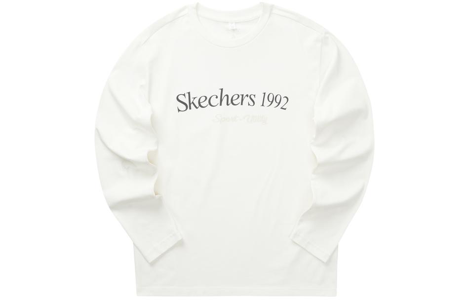 

Разноцветная футболка унисекс Marshmallow White Skechers, Marshmallow White/0074