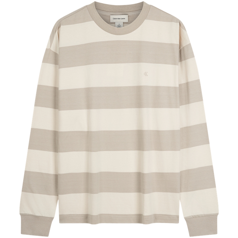 Футболка мужская NSU Light Apricot Stripes Calvin Klein, Nsu-Light Apricot Stripes — фото 3
